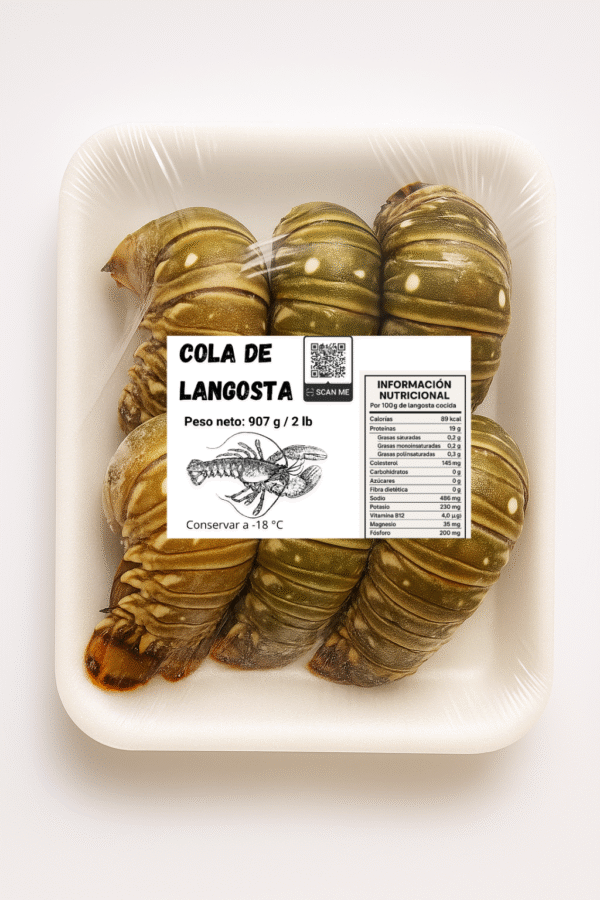 Cola de langosta (907 g / 2 lb)