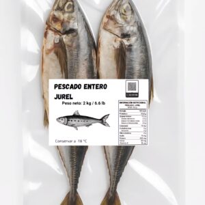 Pescado entero Jurel (2 kg / 4.4 lb)