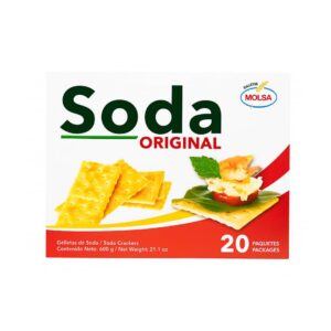 Galletas de soda original Molsa (600 g / 1.32 lb)