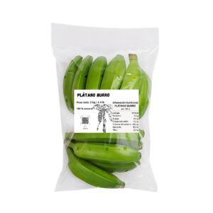 Plátano burro (2 kg / 4.4 lb)
