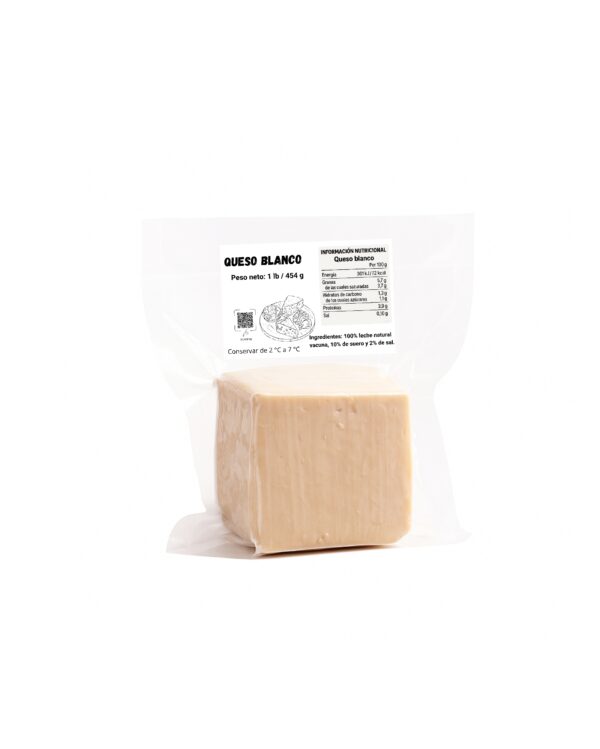 Queso blanco (1 lb / 454 lb)