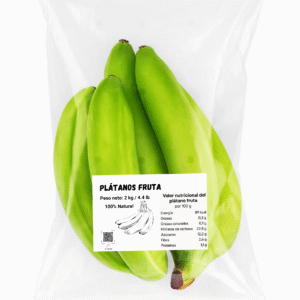 Plátanos fruta (2 kg / 4.4 lb)