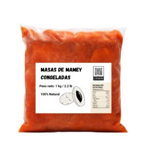 Masas de mamey congeladas (1 kg / 2.2 lb)