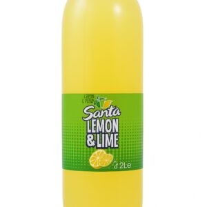 Refresco gaseado sabor lima-limón Santa lemon lime (2 L)
