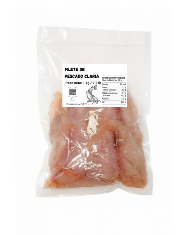 Filete de pescado claria (1 kg / 2.2 lb)